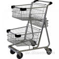 Twin Corb Shopping Trolley